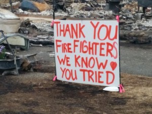 Thank you firefighters  
